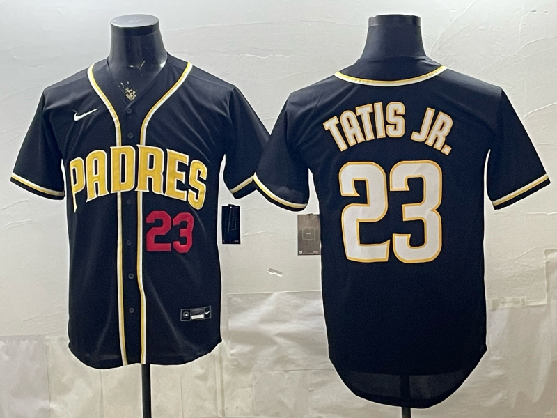 Men San Diego Padres #23 Fernando Tatis Jr. Nike black 2026 Jersey 0520004